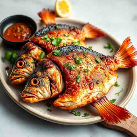 Easy Fried Fish Recipe - Pecel Lele (Indonesian Catfish)